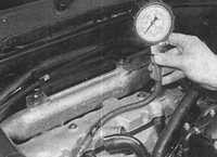  Проверка давления сжатия Peugeot 406